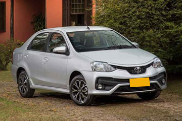 Etios Car Hire for Outstation